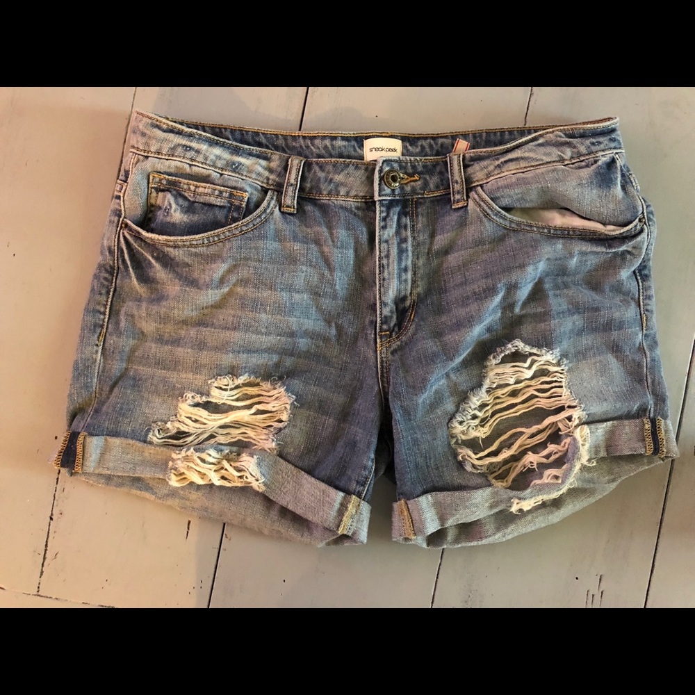 Sneak Peek Jean Shorts